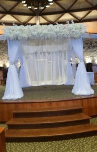 Wedding Pipe and Drape - Bridal Canopy 06